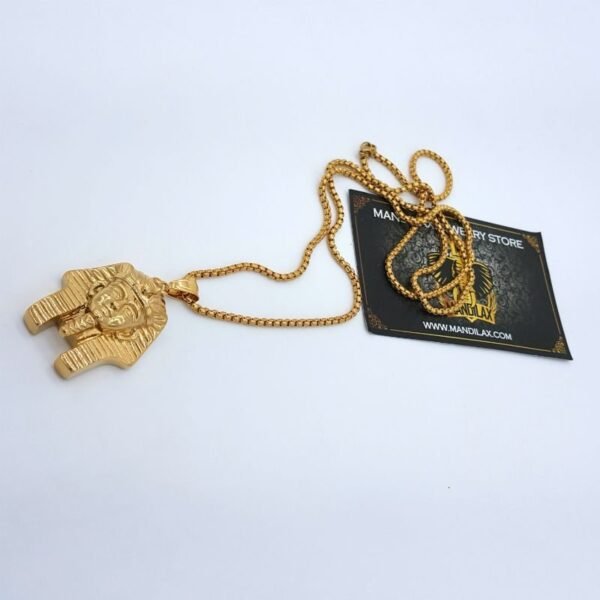 Gold Medium King Pharaoh Chain - Image 5