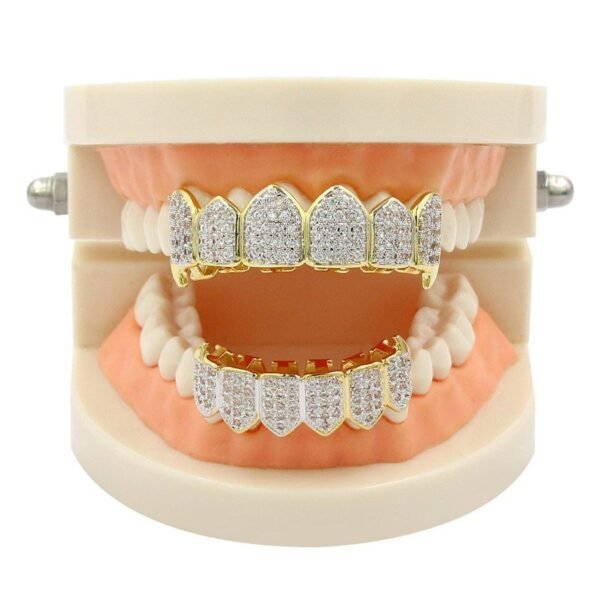 Ice Flooded Teeth Grills Set