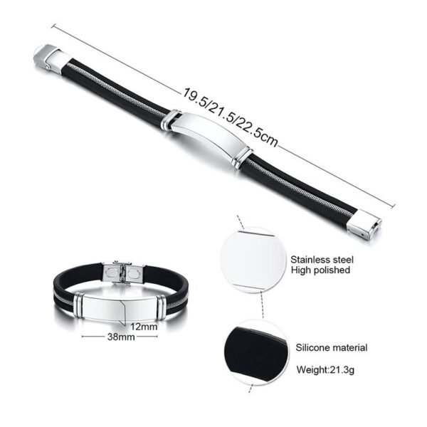 Customized Bracelet for Men -  Elegant Style - Image 5