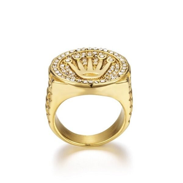 Gold Earl Crown Ring - Image 2