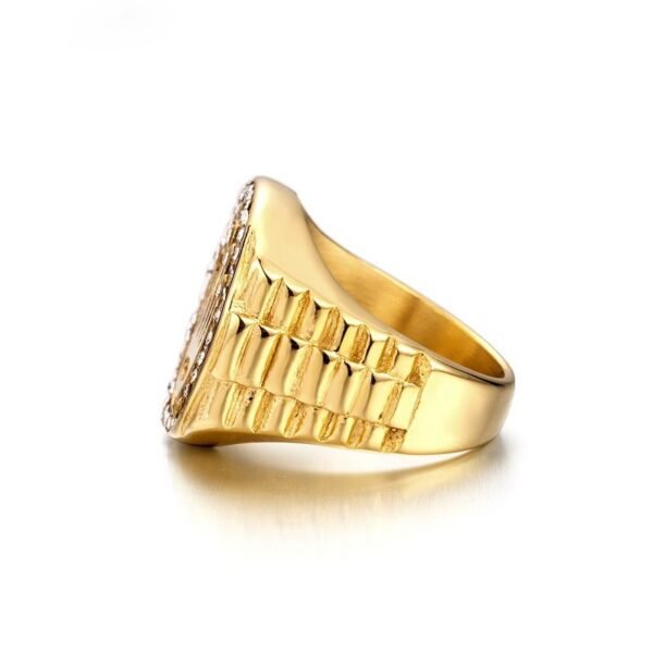Gold Earl Crown Ring - Image 4