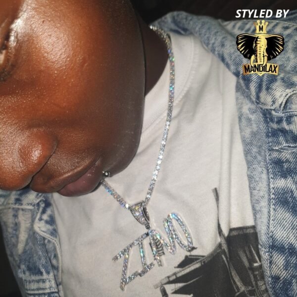 Stylized Iced Out Custom Name Jewelry | Real Gold Plating - Image 6