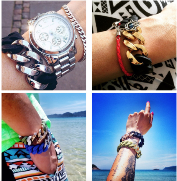 20mm Cuban Silicone Bracelet - Image 3