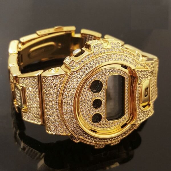 Custom Casio G-Shock Full Iced Out Watch - Image 7